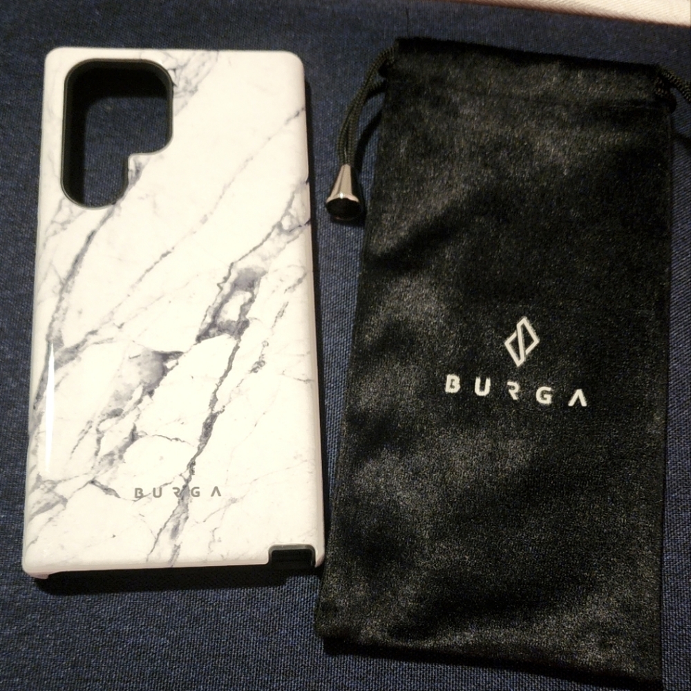 Burga phone case for Samsung Galaxy S22 Ultra in Satin White